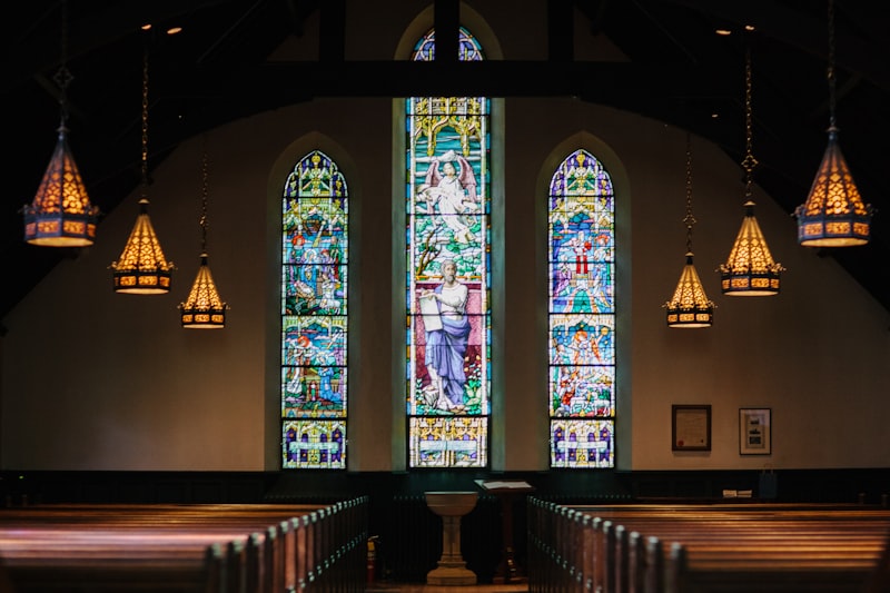 Light in church