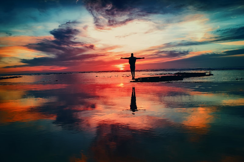 Sunrise hands worship